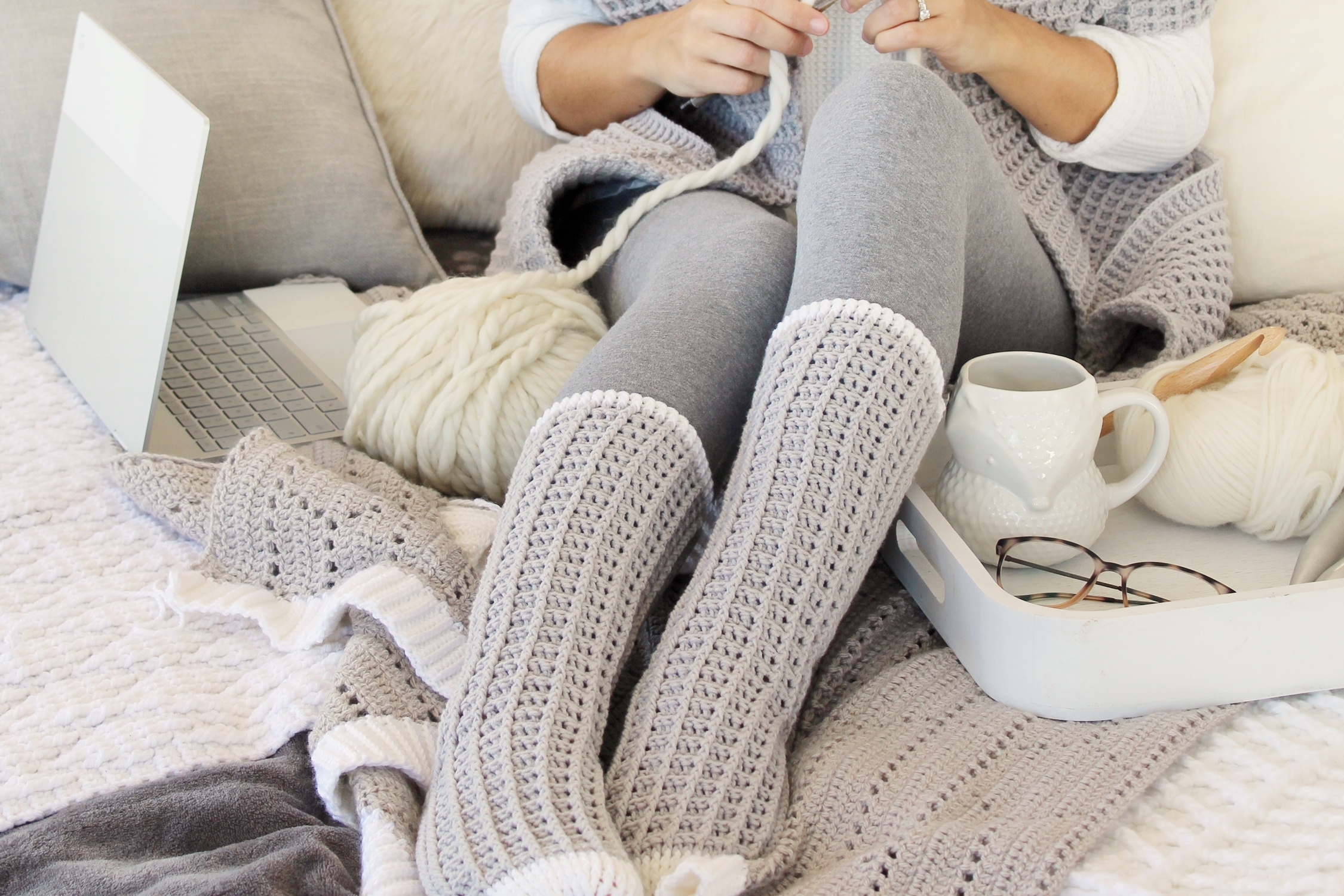 How to Crochet Socks + 5 FREE Crocheted Sock Patterns