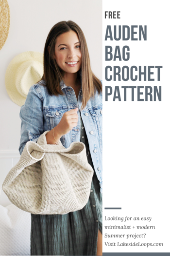 Auden Crochet Bag – FREE PATTERN – Lakeside Loops